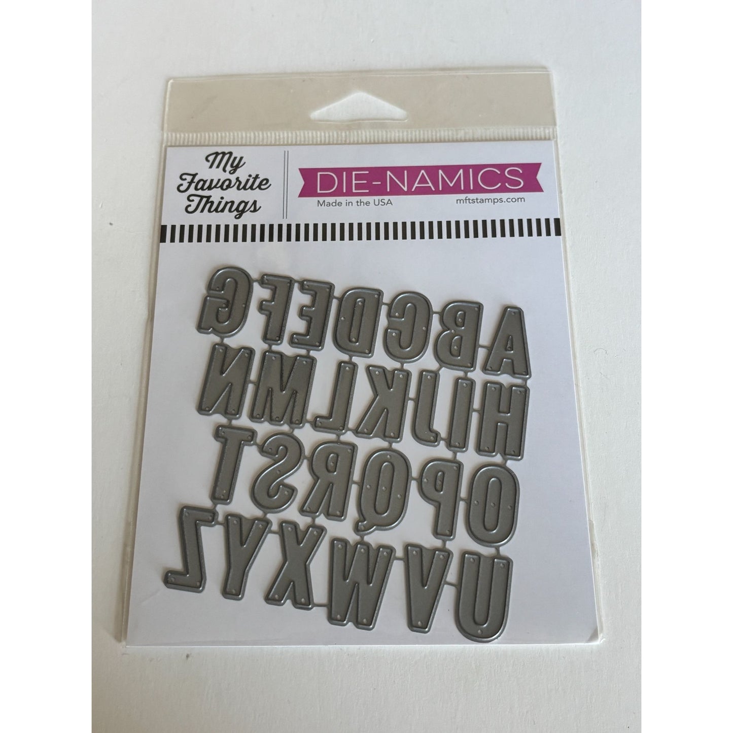 My Favorite Things Die-Namics Little Letters Alphabet Steel Die Set Crafting Cardmaking