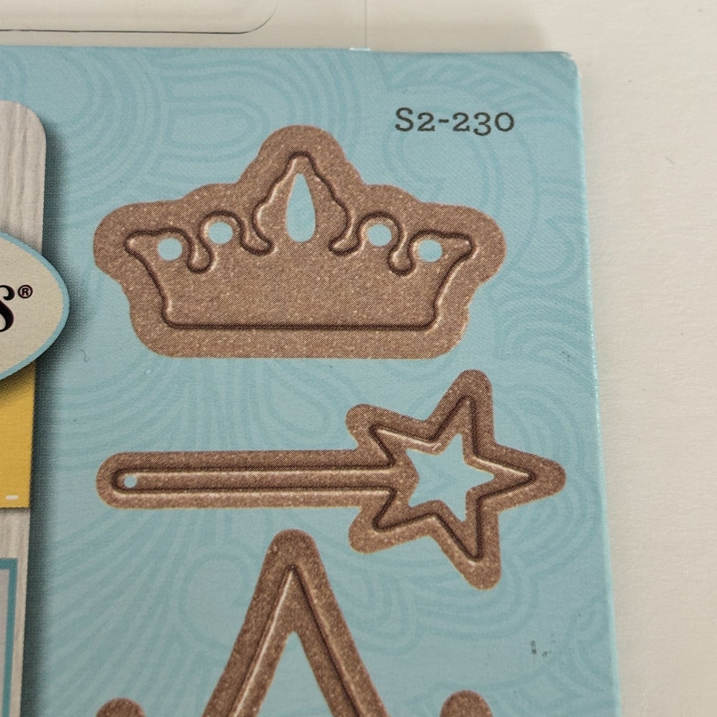 Spellbinders Die D-Lites Pretty Princess Tiara Castle Metal Die Set Cardmaking