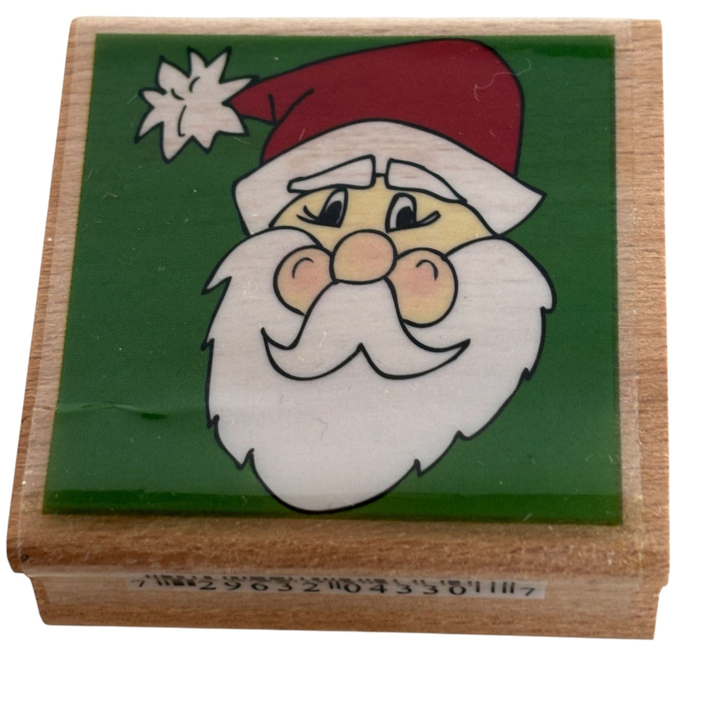 Studio G Rubber Stamp Santa Claus Face Christmas Card Making Holiday Paper Craft