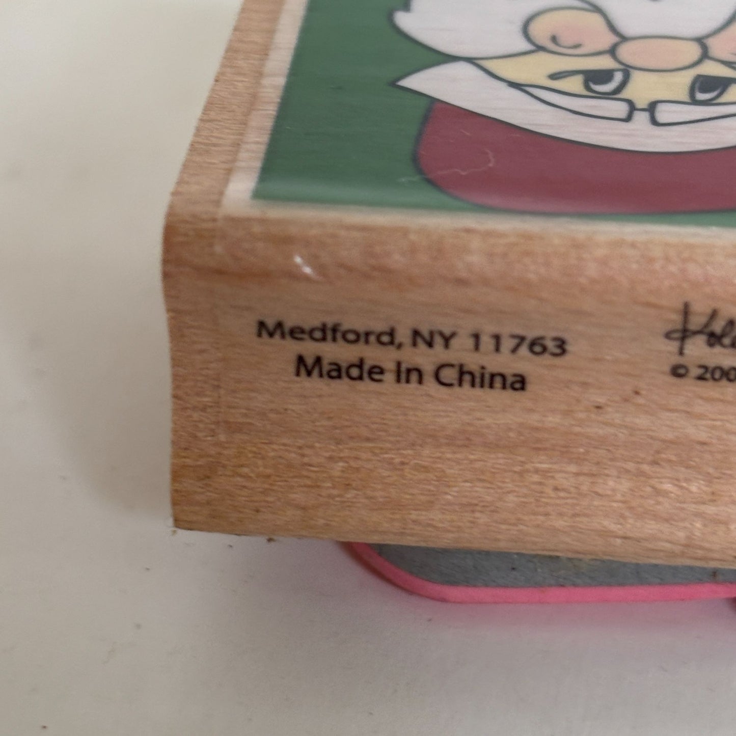 Studio G Rubber Stamp Santa Claus Face Christmas Card Making Holiday Paper Craft