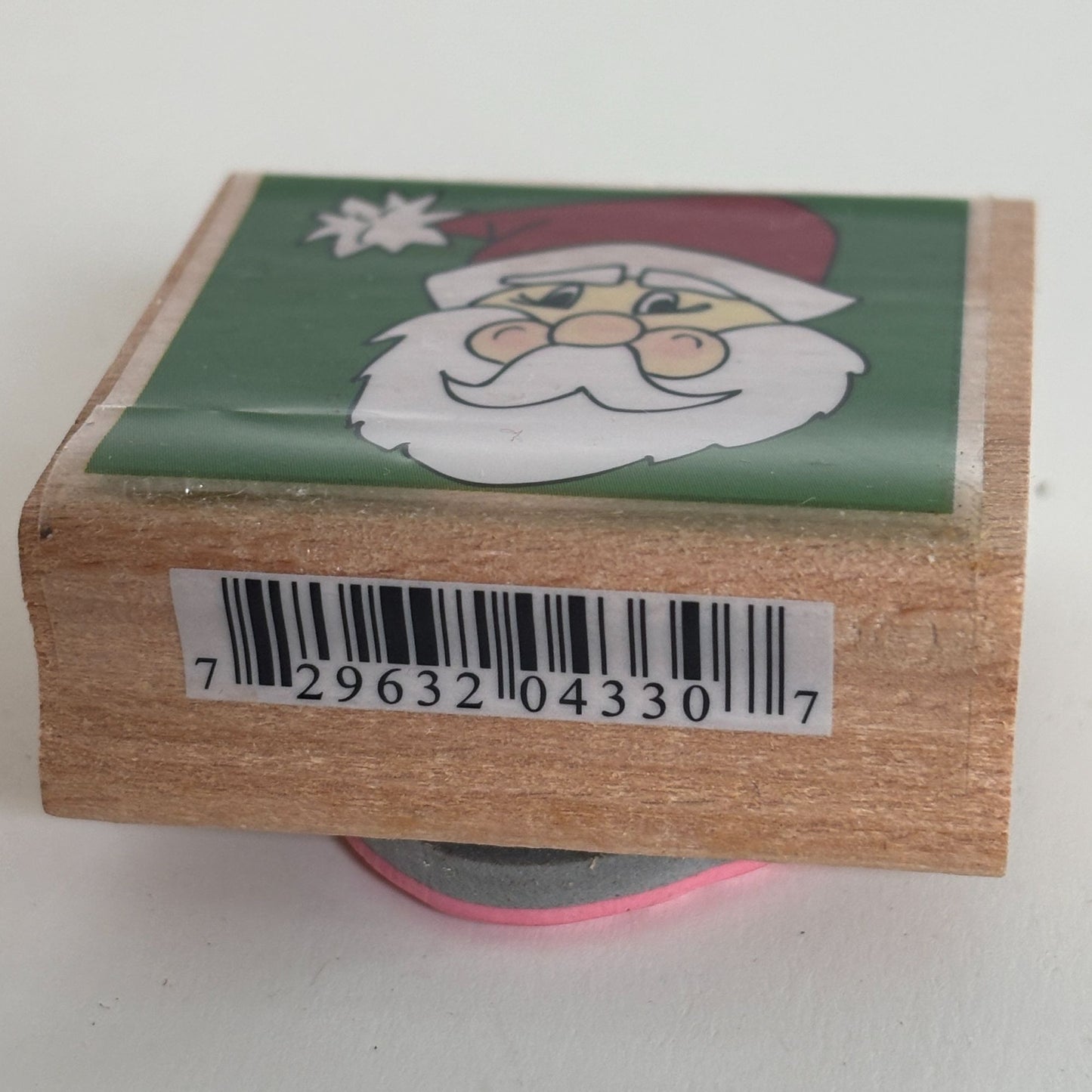 Studio G Rubber Stamp Santa Claus Face Christmas Card Making Holiday Paper Craft