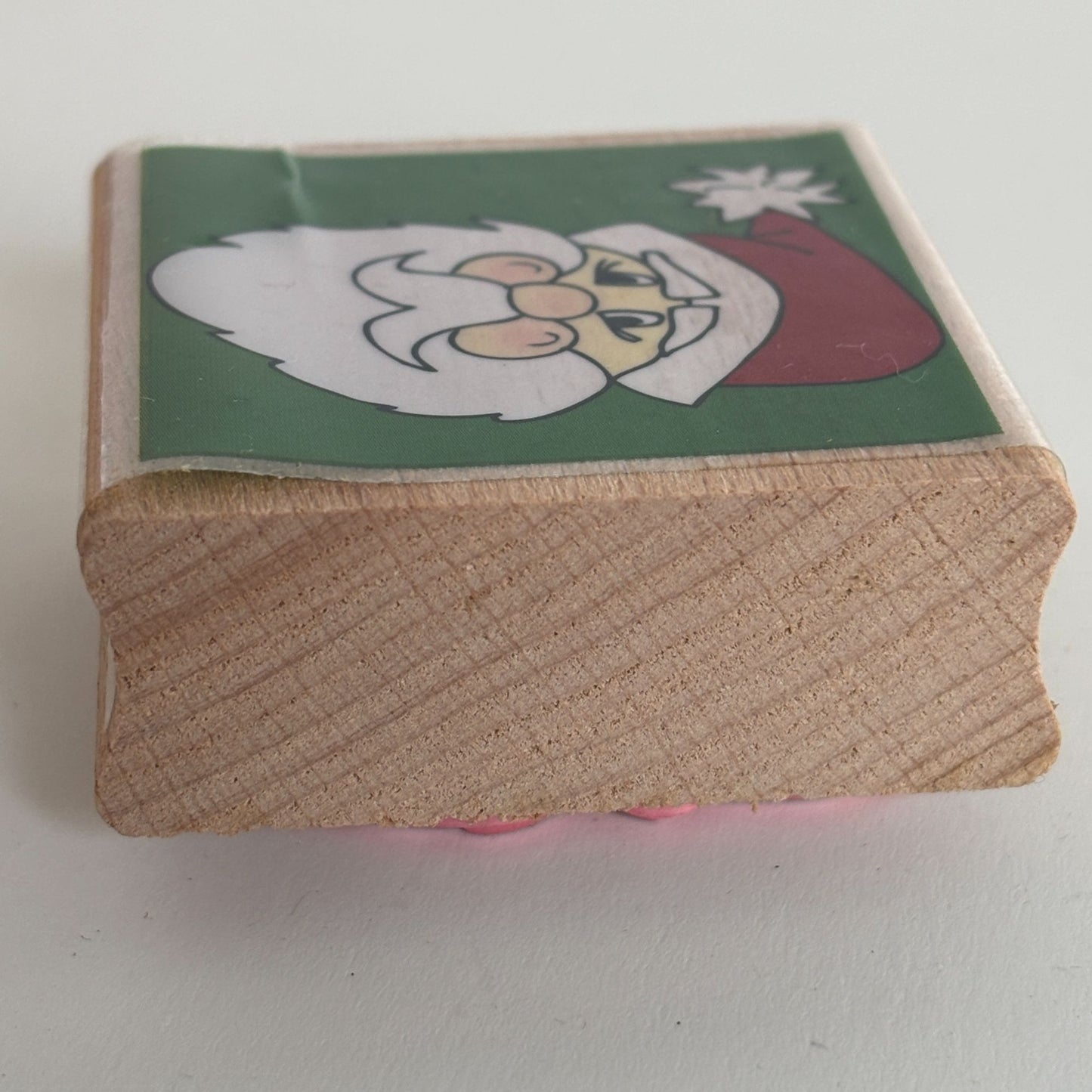 Studio G Rubber Stamp Santa Claus Face Christmas Card Making Holiday Paper Craft