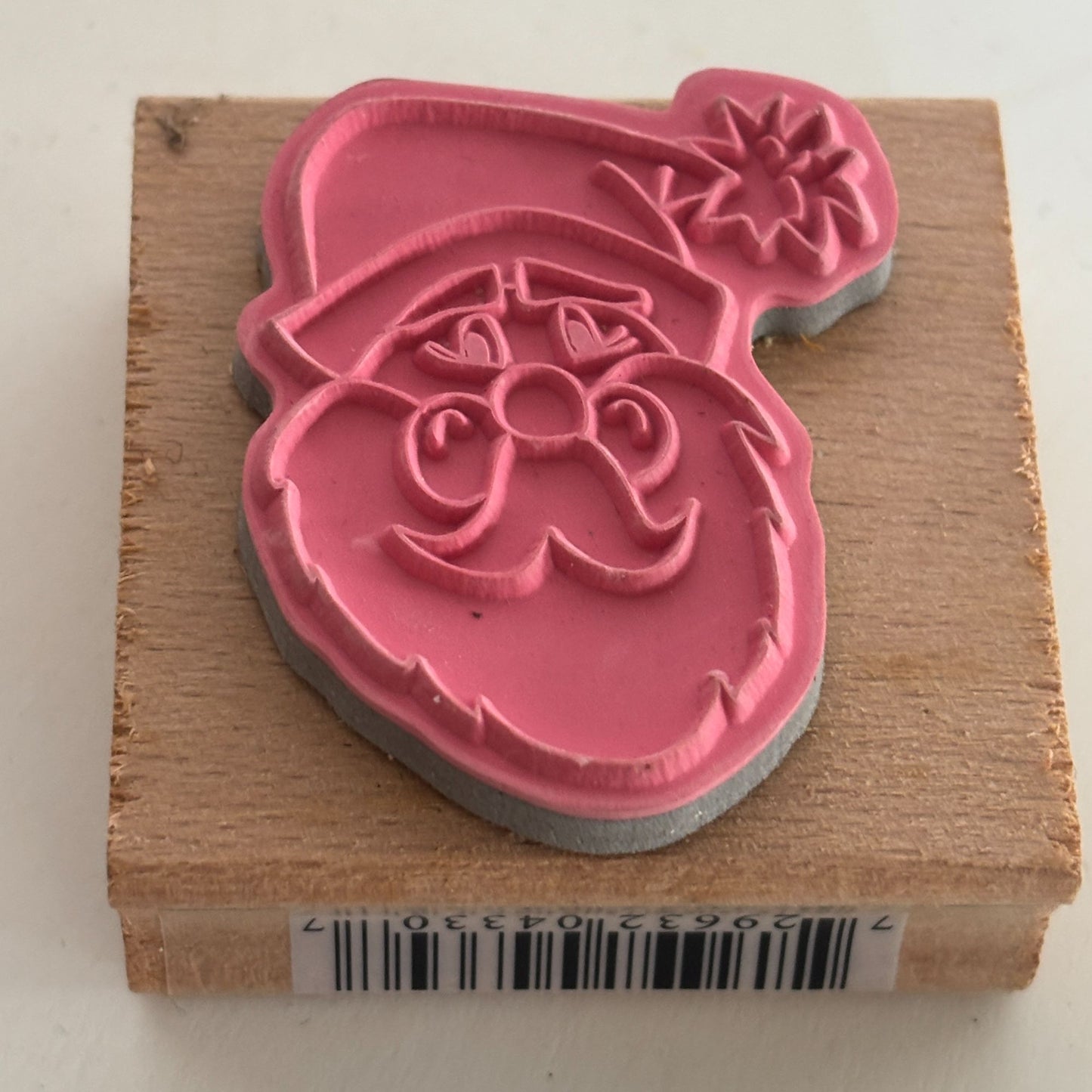 Studio G Rubber Stamp Santa Claus Face Christmas Card Making Holiday Paper Craft