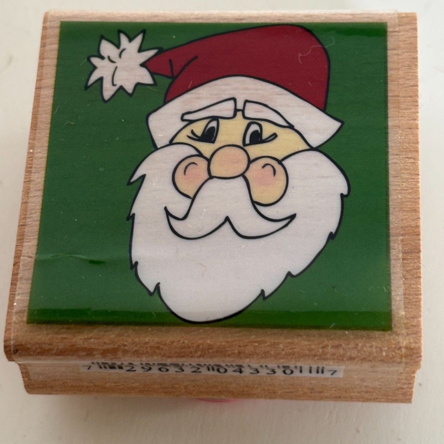 Studio G Rubber Stamp Santa Claus Face Christmas Card Making Holiday Paper Craft