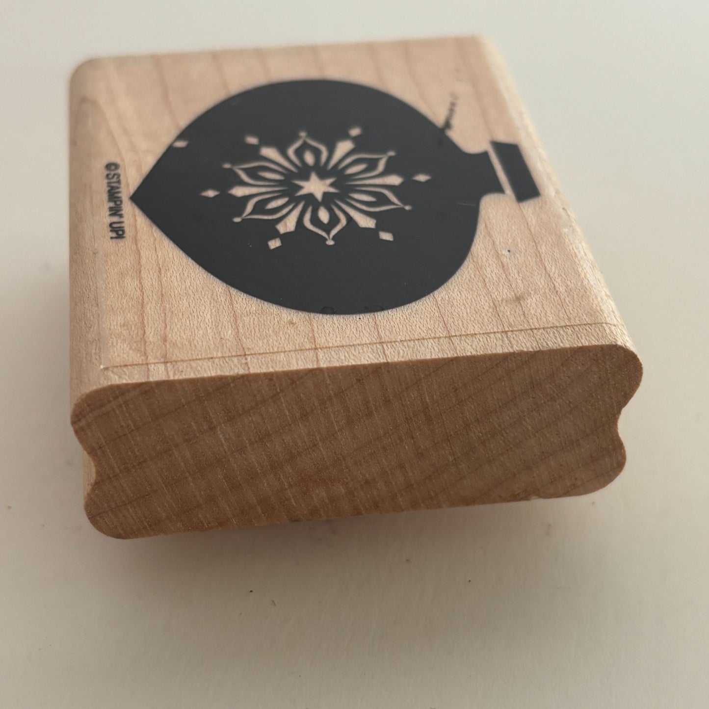 Stampin' Up! Rubber Stamp: Snowflake Christmas Ornament