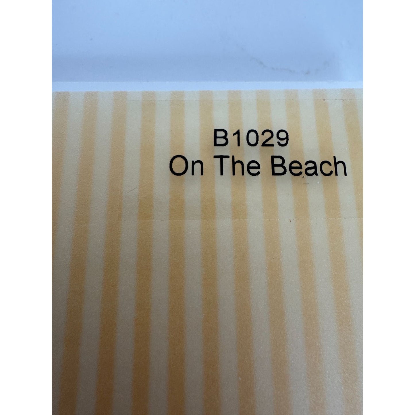 CTMH My Acrylix Acrylic Stamp Set On the Beach Vacation Sandcastle Drink B1029