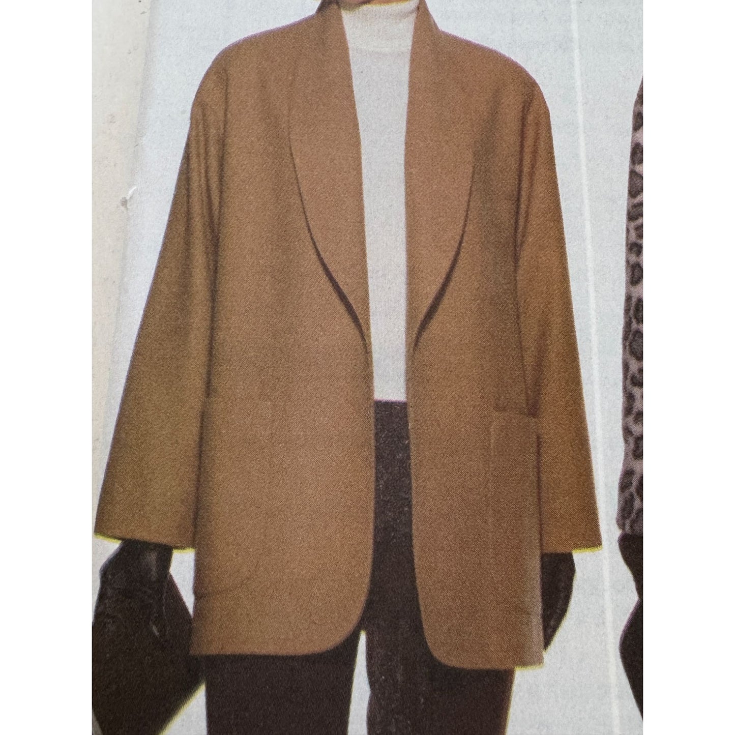 Butterick Sewing Pattern 5298 Misses Jacket Below Hip Lined Work Uncut 20 22 24