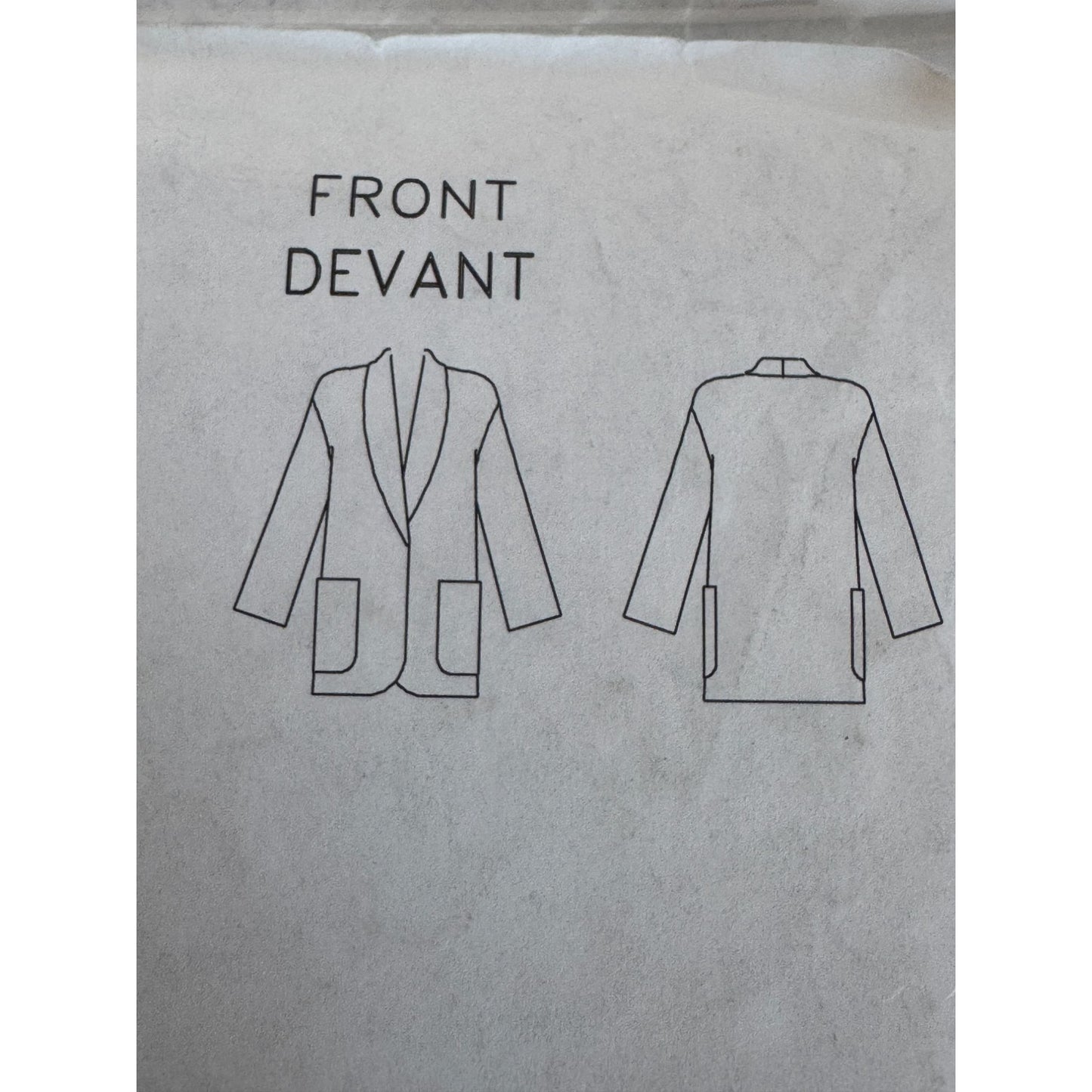 Butterick Sewing Pattern 5298 Misses Jacket Below Hip Lined Work Uncut 20 22 24