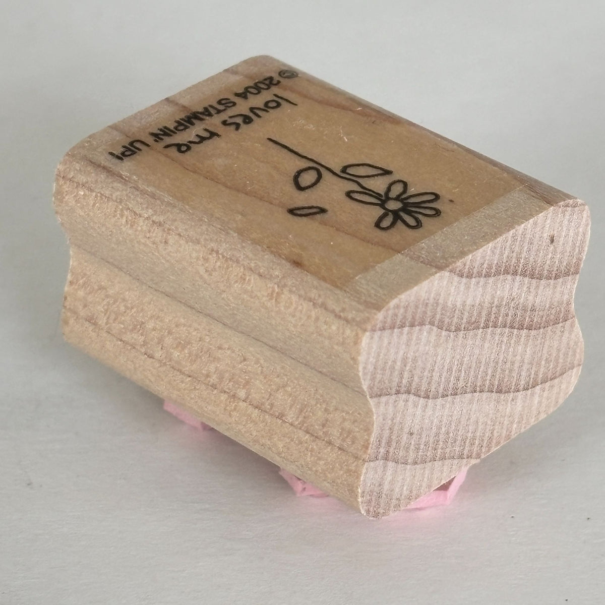 Stampin Up Rubber Stamp He Loves Me He Loves Me Not Flower Mini Daisy Cardmaking