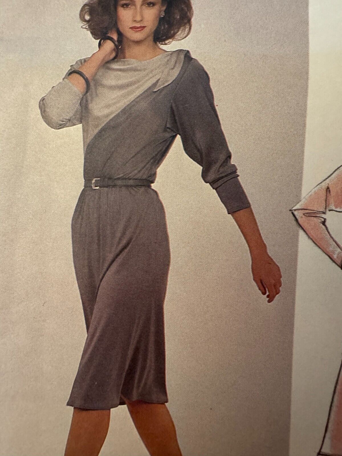 Vogue Designer Original Sewing Pattern 2547 Dress Belinda Bellville Sz 10 Uncut