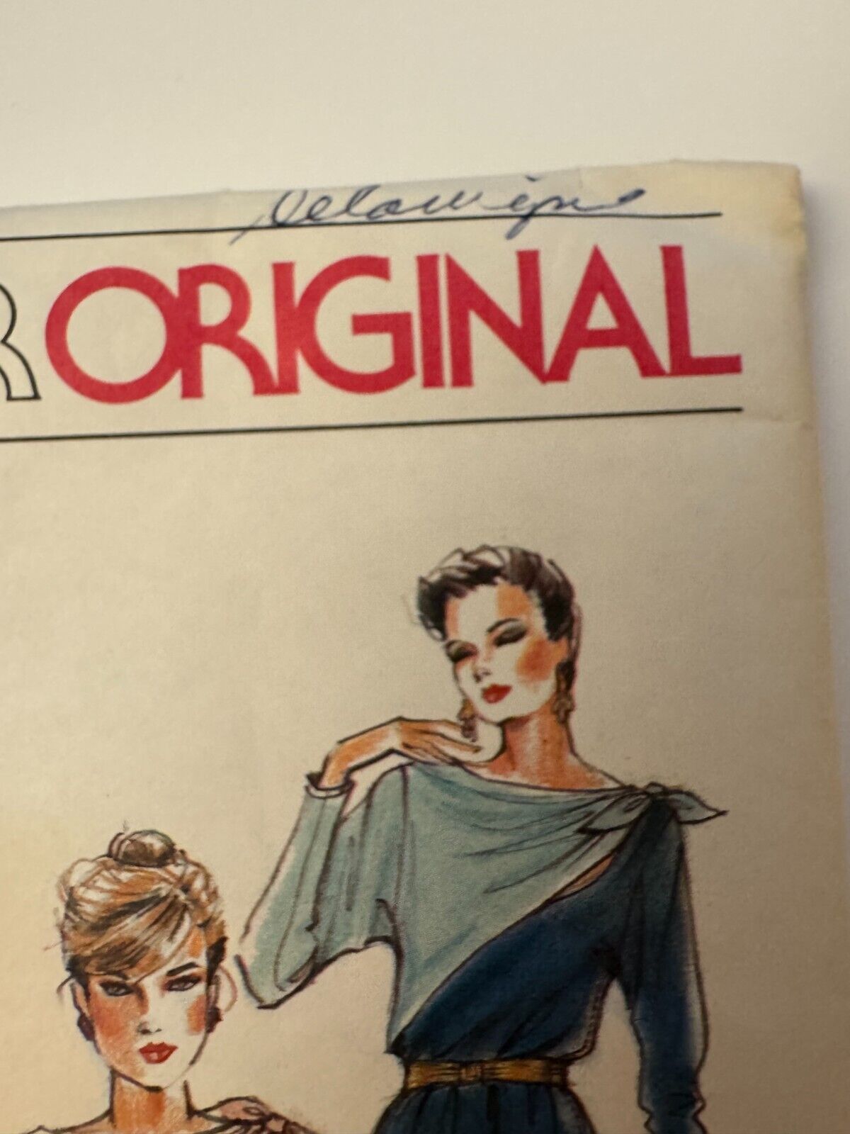 Vogue Designer Original Sewing Pattern 2547 Dress Belinda Bellville Sz 10 Uncut