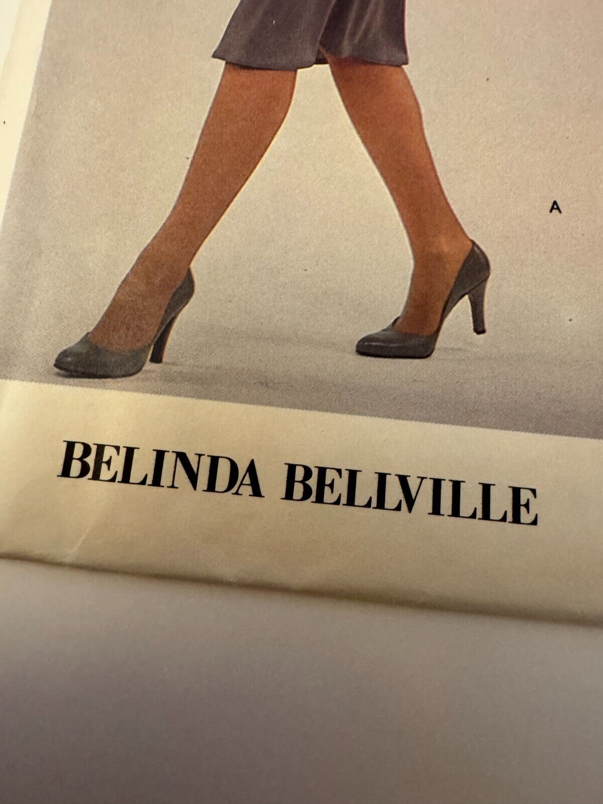 Vogue Designer Original Sewing Pattern 2547 Dress Belinda Bellville Sz 10 Uncut
