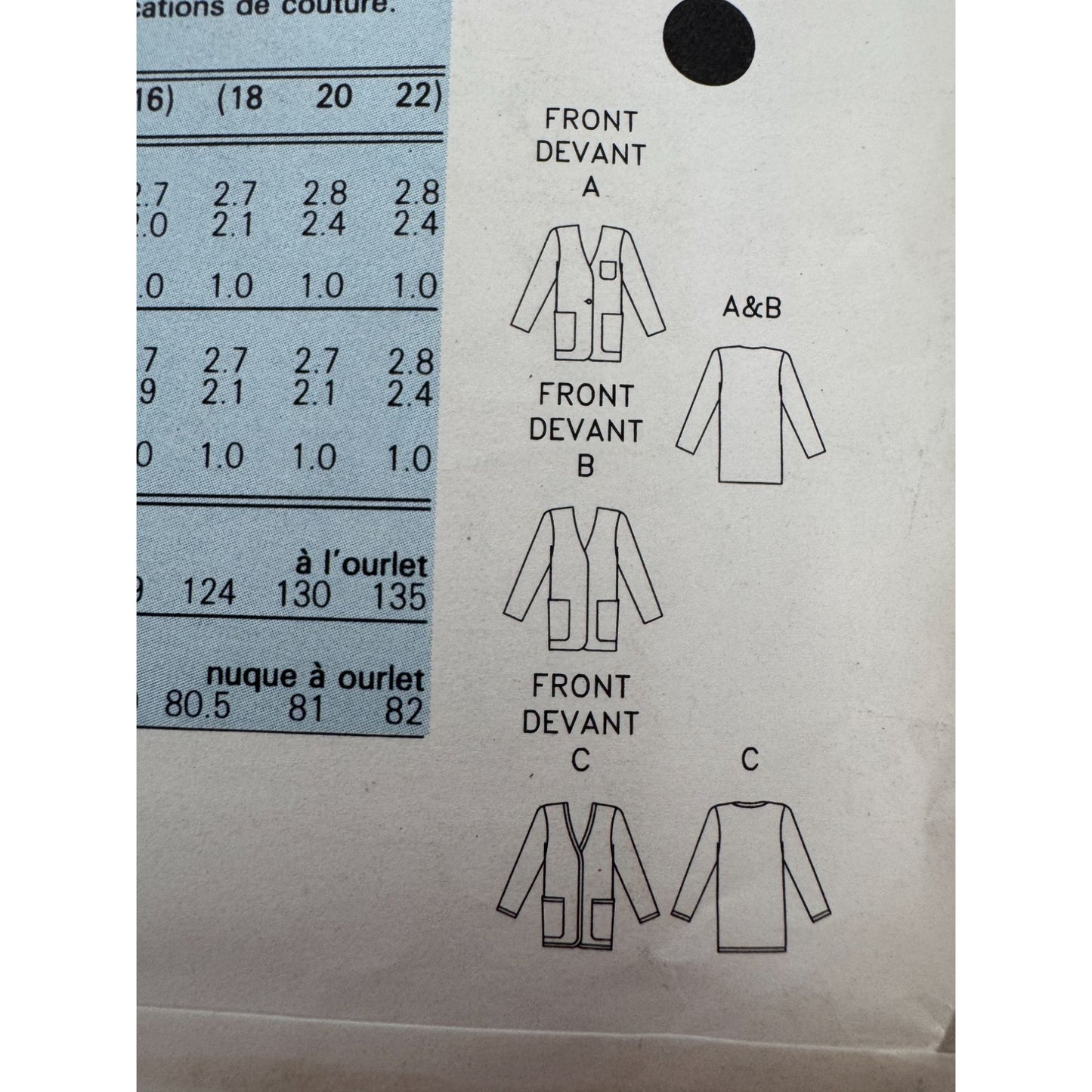 Butterick Sewing Pattern 3163 Blazer Jacket Work Career Sizes 12 14 16 UC 1980s