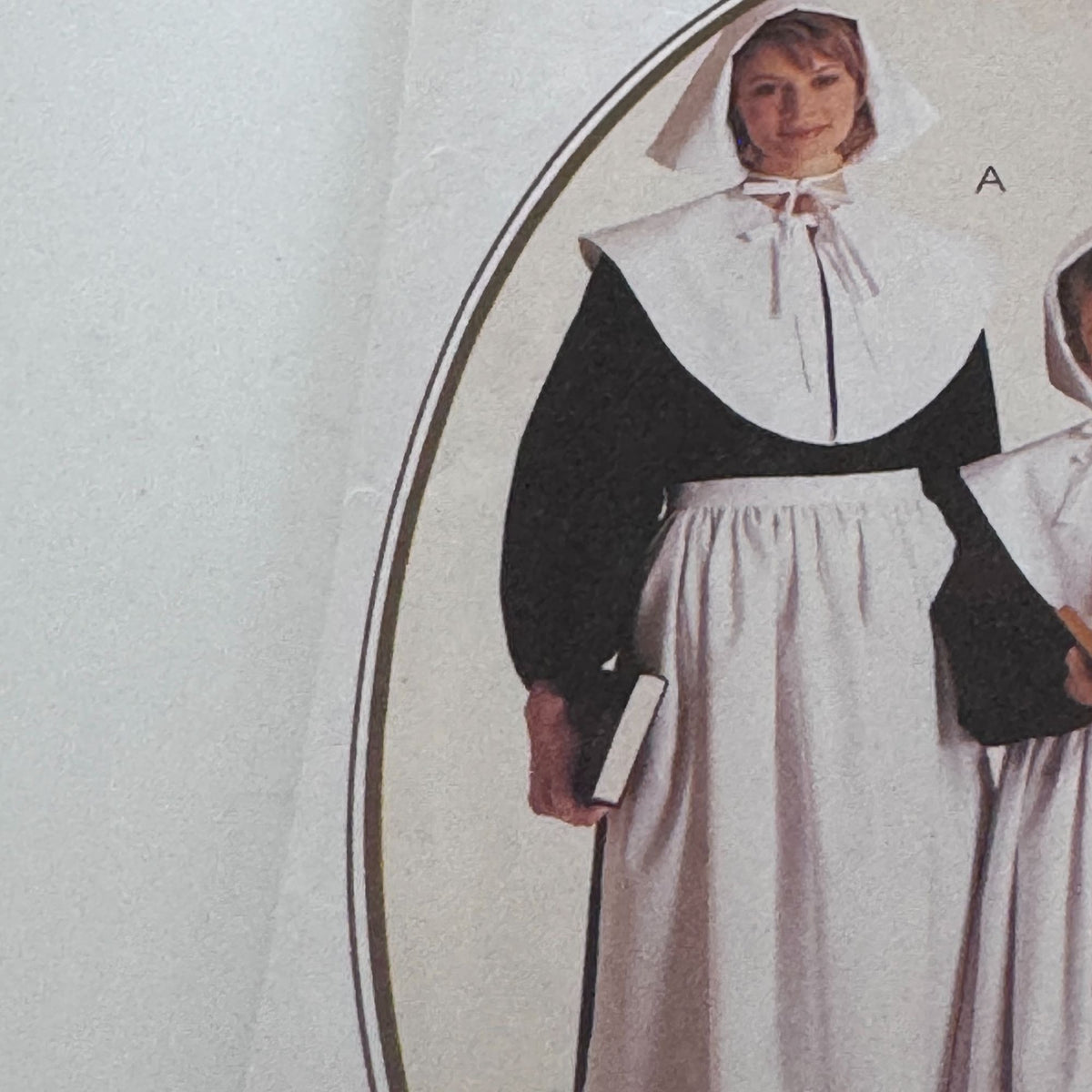 McCalls Sewing Pattern 2337 Pilgrim Costume Colonial Dress Pioneer 20 22 Uncut Halloween Frontier