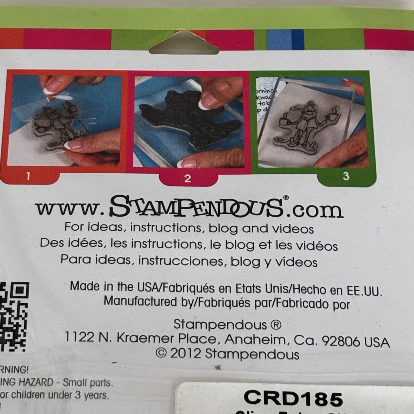 Stampendous Repositionable Cling Rubber Stamp Each Day Is a Special Gift Quote Sentiment Cardmaking