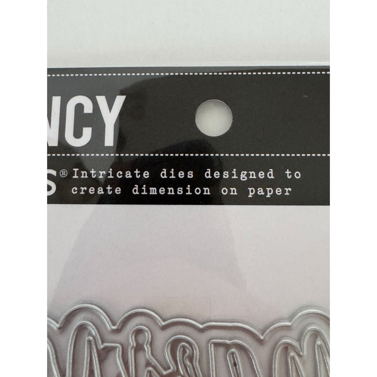 Hero Arts Fancy Dies Amazing Word Metal Die Set Flower Paper Crafts Cardmaking