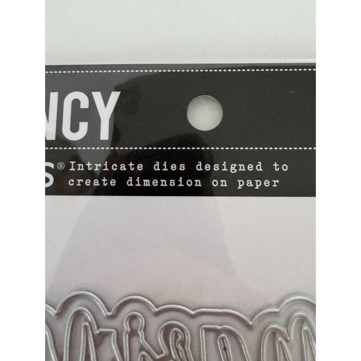 Hero Arts Fancy Dies Amazing Word Metal Die Set Flower Paper Crafts Cardmaking