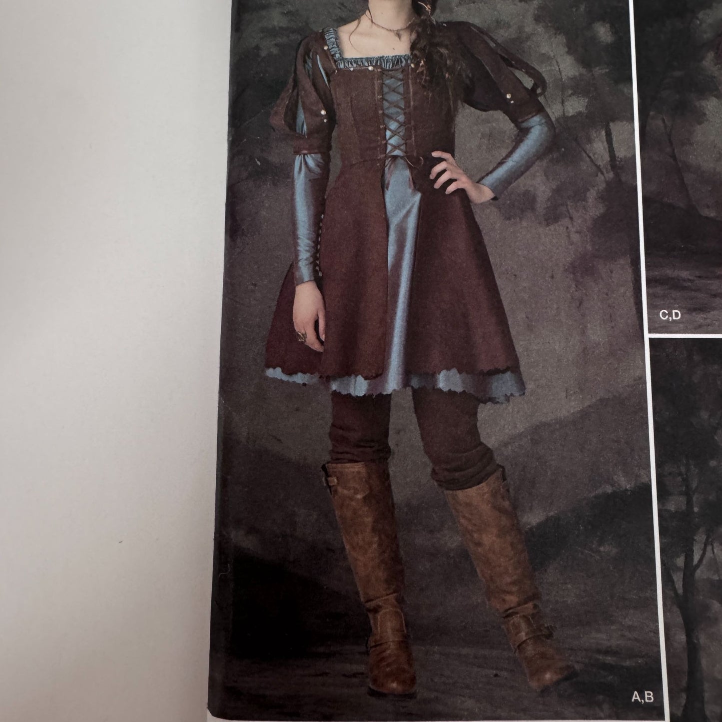 Simplicity Sewing Pattern 1773 Medieval Costume Dresses Sizes 6-14