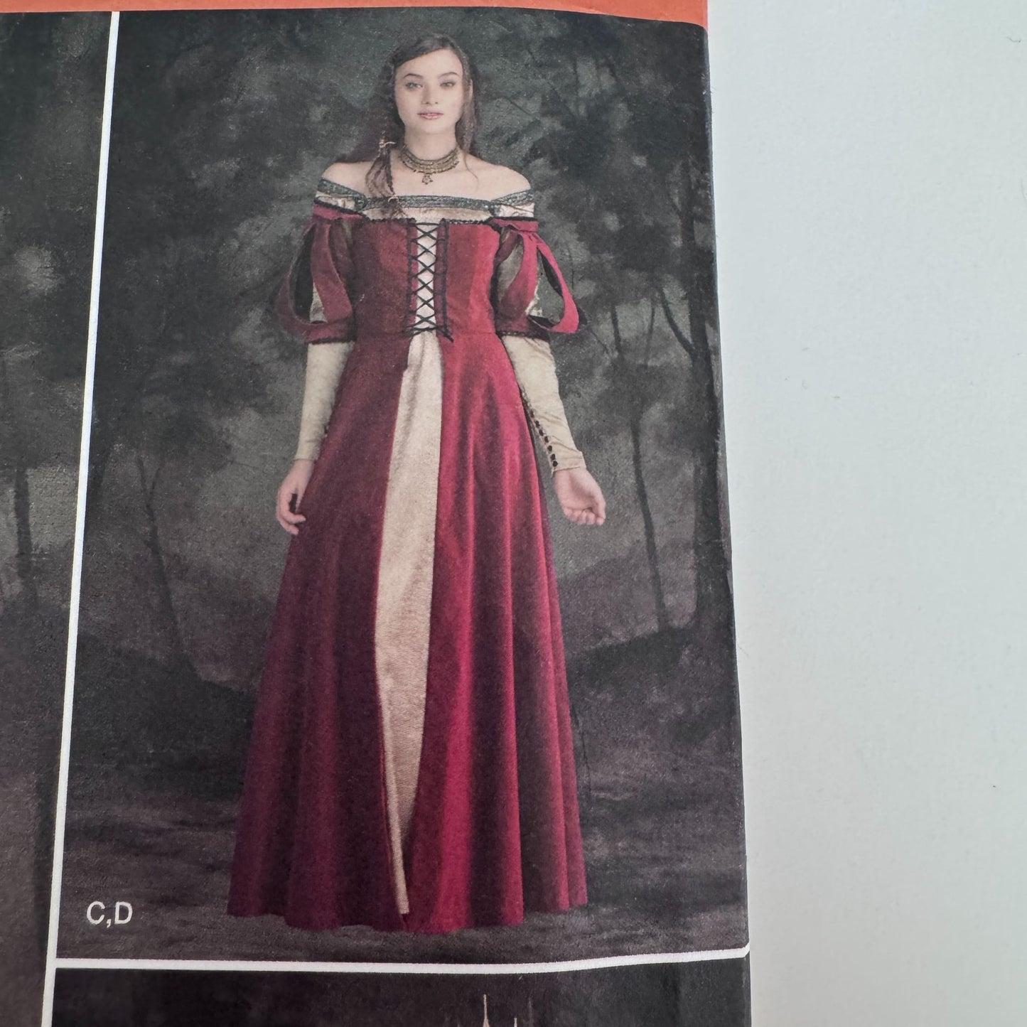 Simplicity Sewing Pattern 1773 Medieval Costume Dresses Sizes 6-14