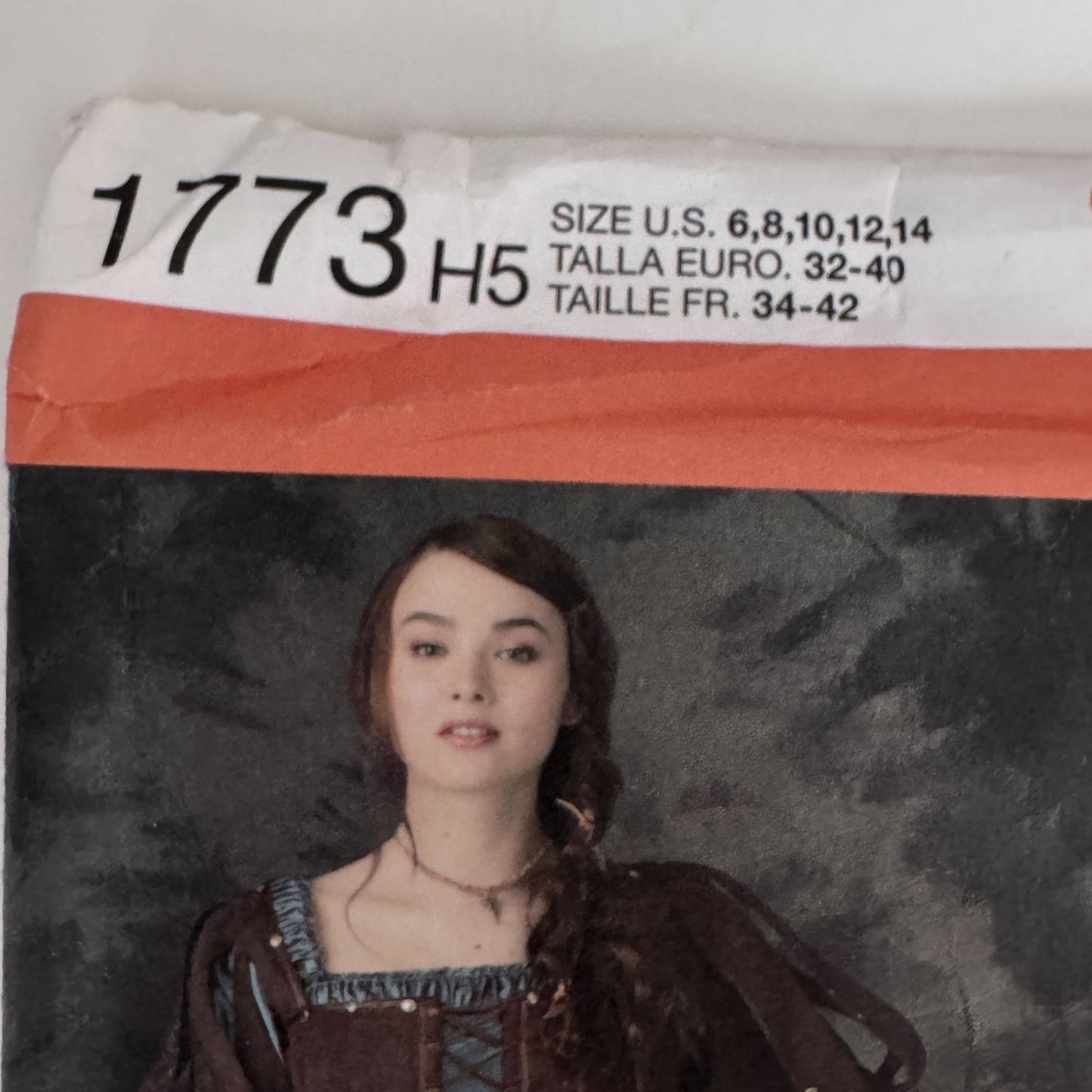 Simplicity Sewing Pattern 1773 Medieval Costume Dresses Sizes 6-14