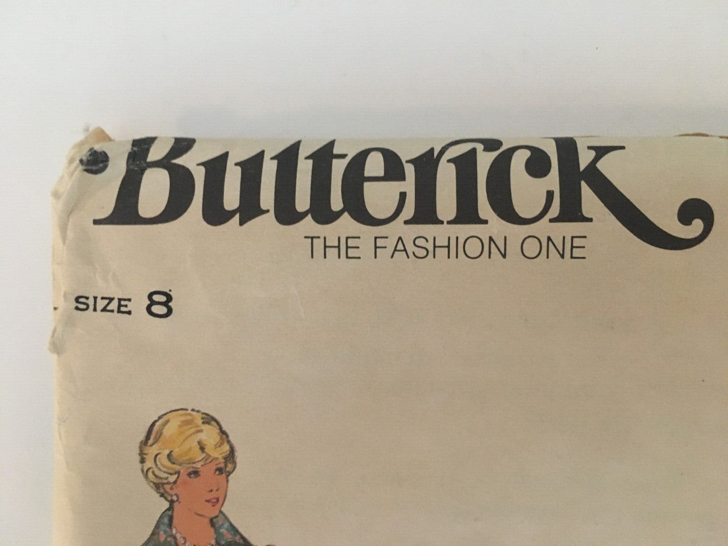 Butterick Sewing Pattern 4028 Dress Shirt Skirt Pants 1970s Vintage Retro 8 UC