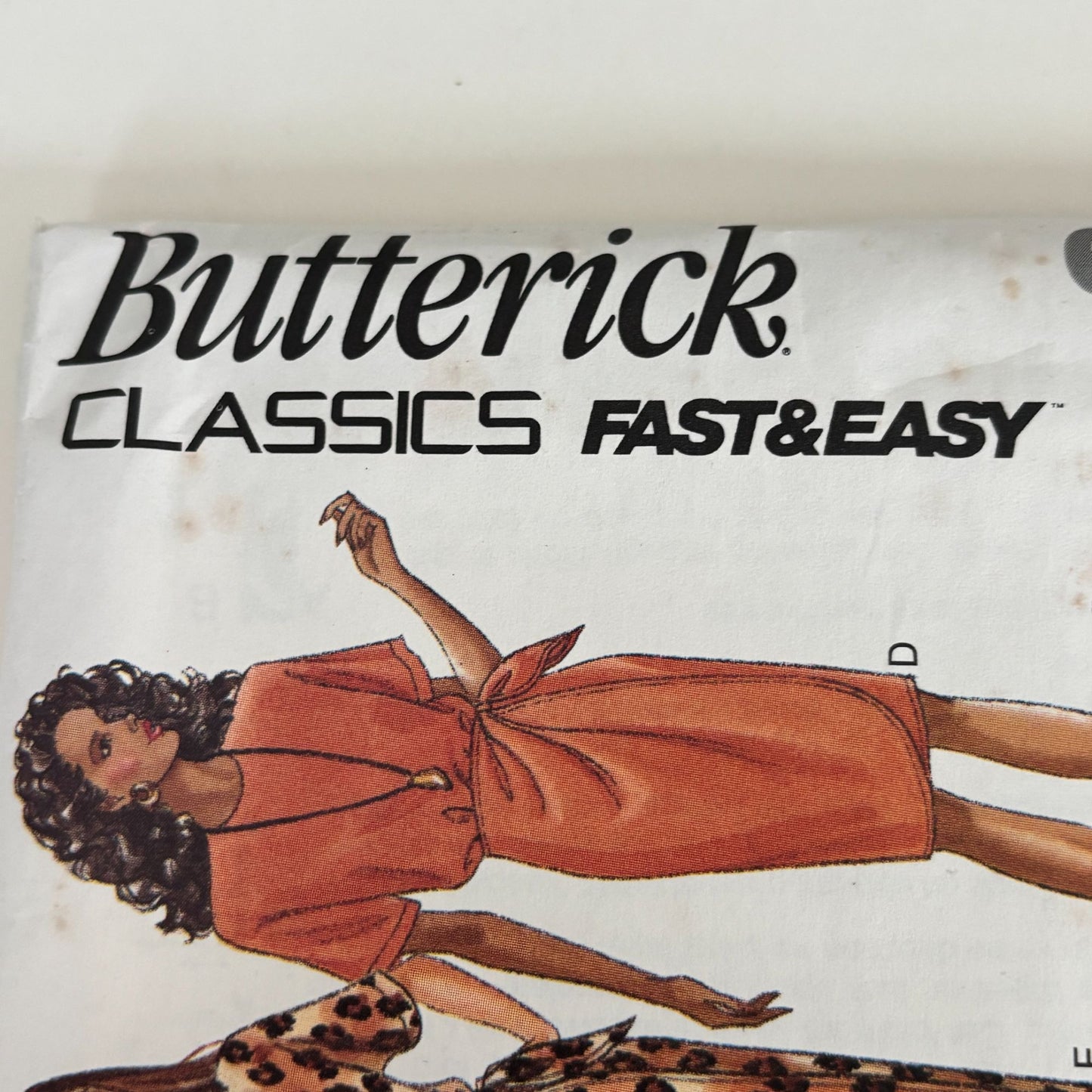 Butterick Sewing Pattern 6787 90s Dress Suit Corporate Core Easy 18 20 22 Uncut