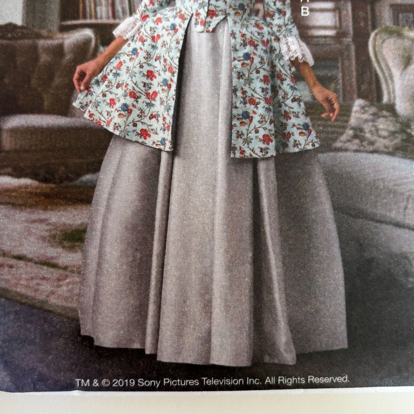 McCalls Sewing Pattern M7916 Outlander Costume Dress Caraco Jacket Pleated Full Skirt 14-22 Uncut