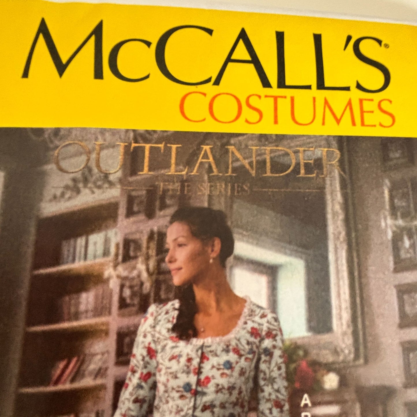 McCalls Sewing Pattern M7916 Outlander Costume Dress Caraco Jacket Pleated Full Skirt 14-22 Uncut