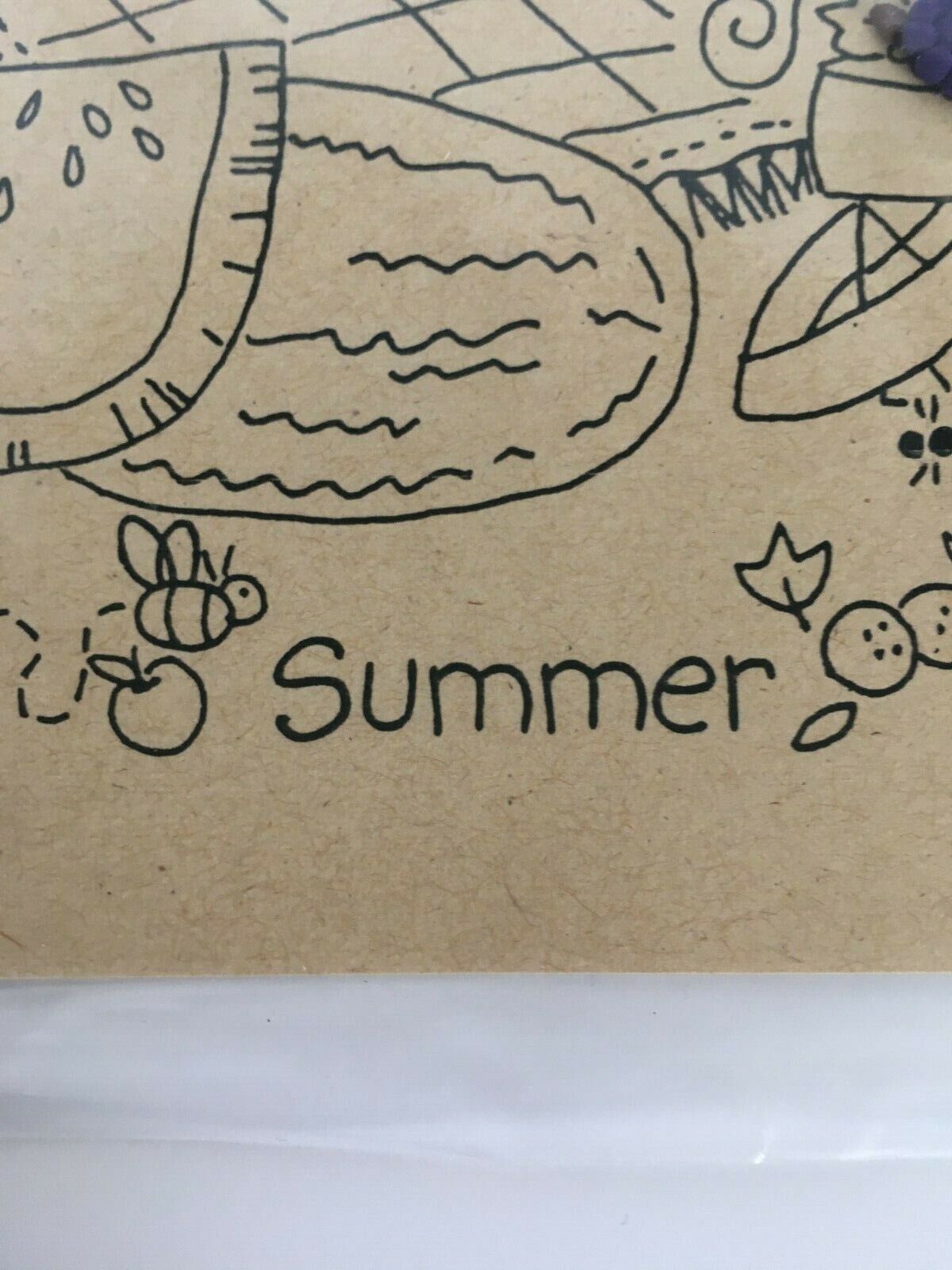Cotton Way Season to Season Stitchery Embroidery Pattern Summer Country Charms