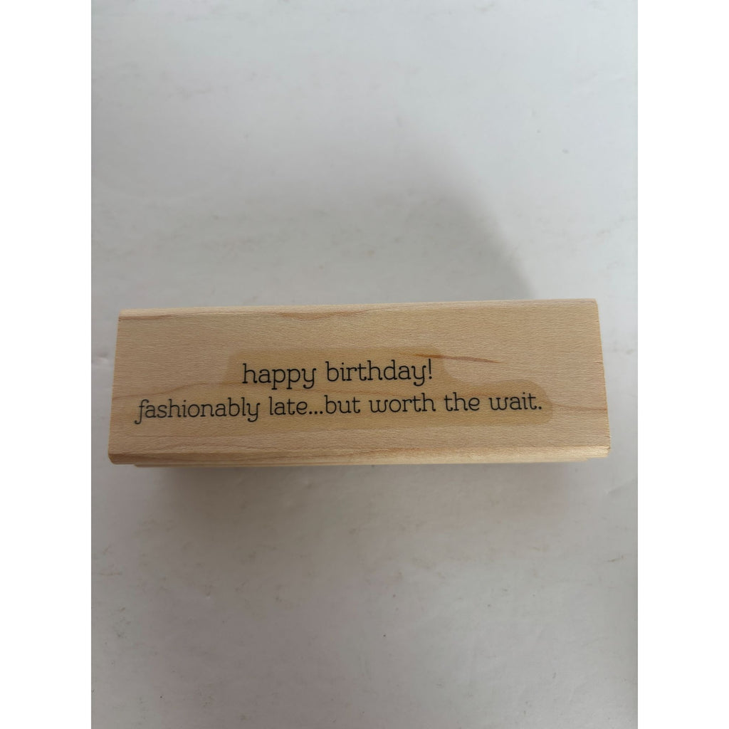 Stampin Up Rubber Stamp All Dressed Up Fashion Change of Address Puns Birthday