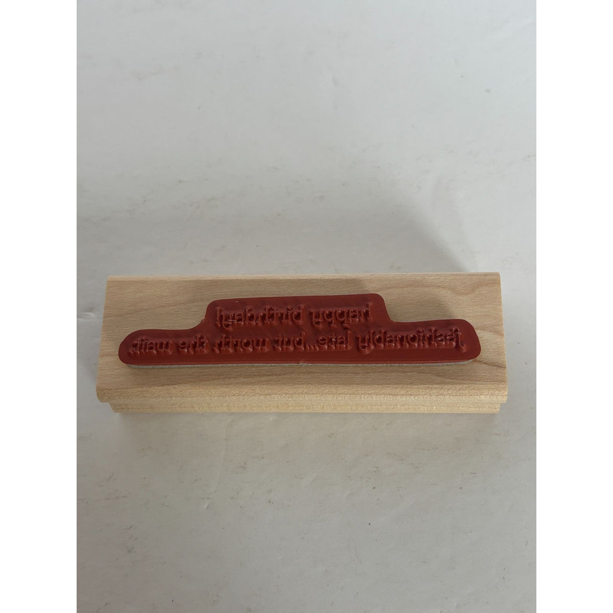 Stampin Up Rubber Stamp All Dressed Up Fashion Change of Address Puns Birthday