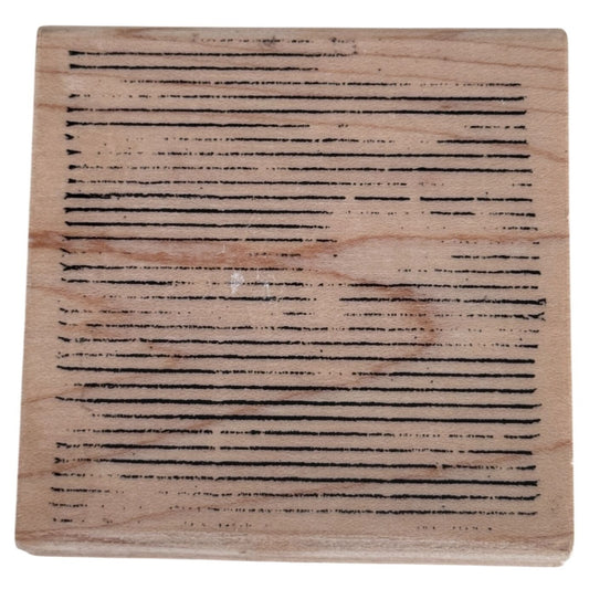 Hampton Art Rubber Stamp Diffusion Artistamps Textured Lines Distressed Background Cardmaking DF2635
