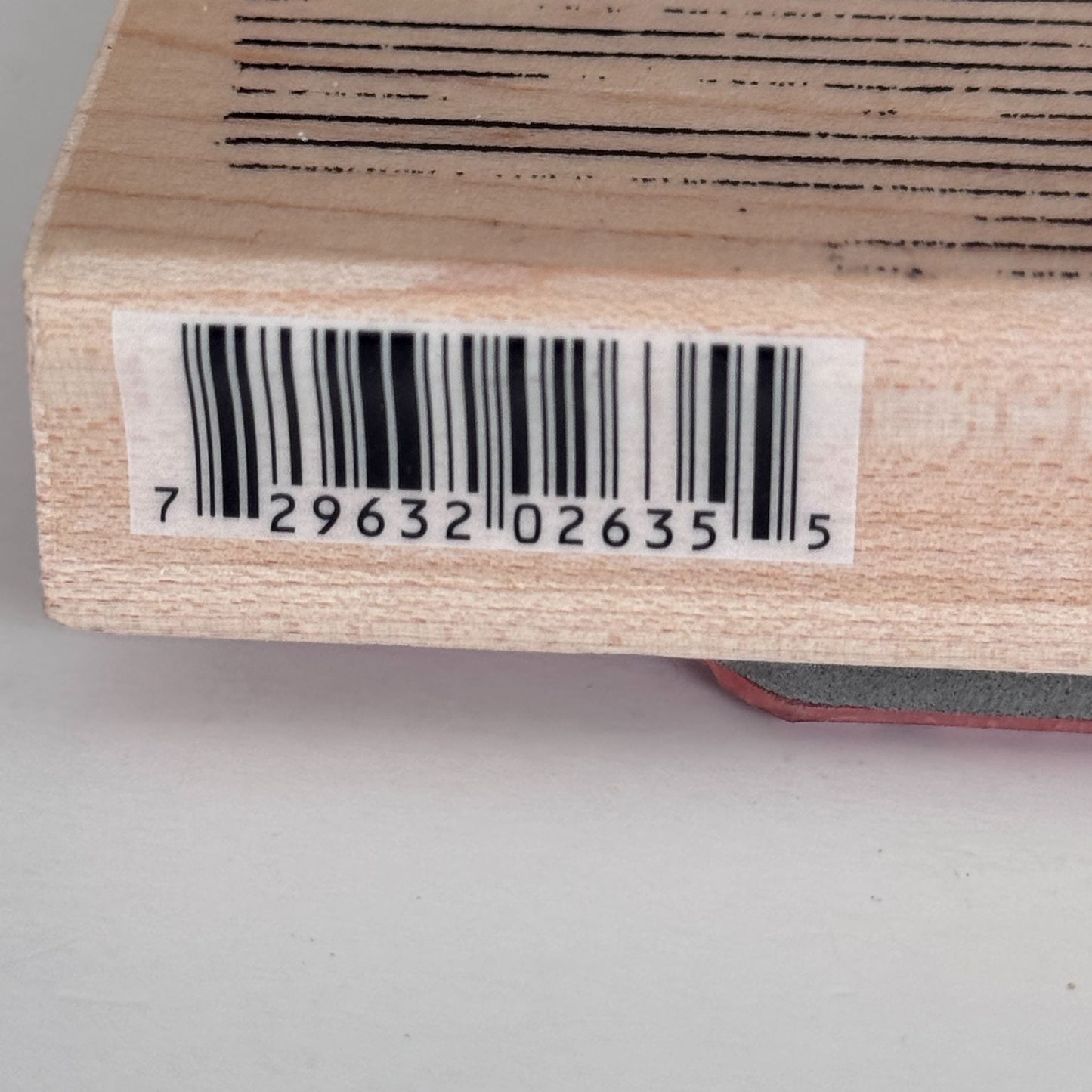 Hampton Art Rubber Stamp Diffusion Artistamps Textured Lines Distressed Background Cardmaking DF2635