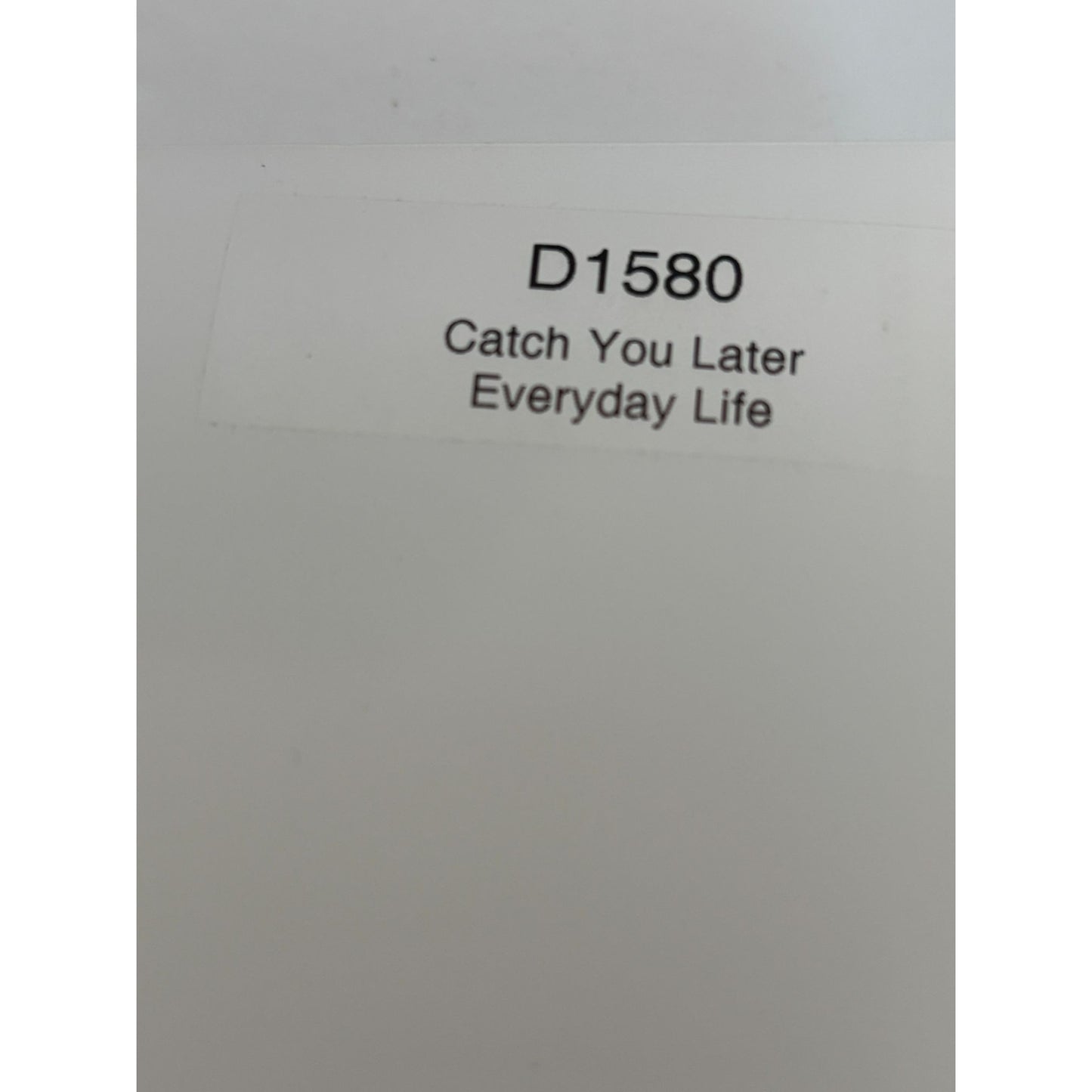 CTMH Acrylic Stamp Set Catch You Later Bicycle Gone Fishing S'Mores Funny D1580
