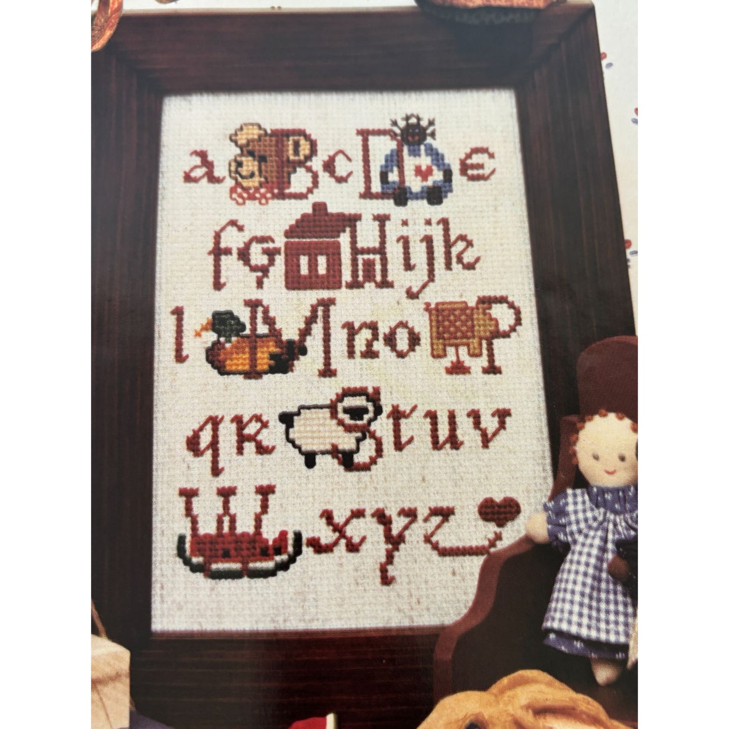 Cross Stitch and Country Crafts Magazine Holiday Stocking Christmas July 1987