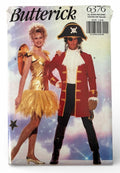 Butterick Sewing Pattern 6376 Pirate Fairy Costume Halloween Renaissance Fair UC
