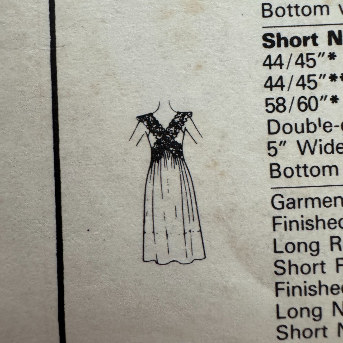 McCalls Sewing Pattern 8795 Misses Robe Nightgown Pajamas Size 12 Vintage 1980s