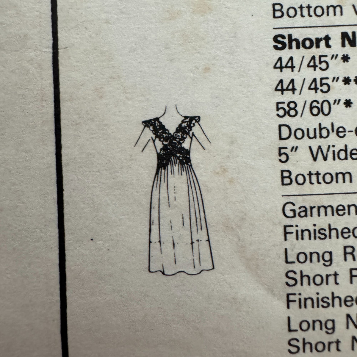 McCalls Sewing Pattern 8795 Misses Robe Nightgown Pajamas Size 12 Vintage 1980s