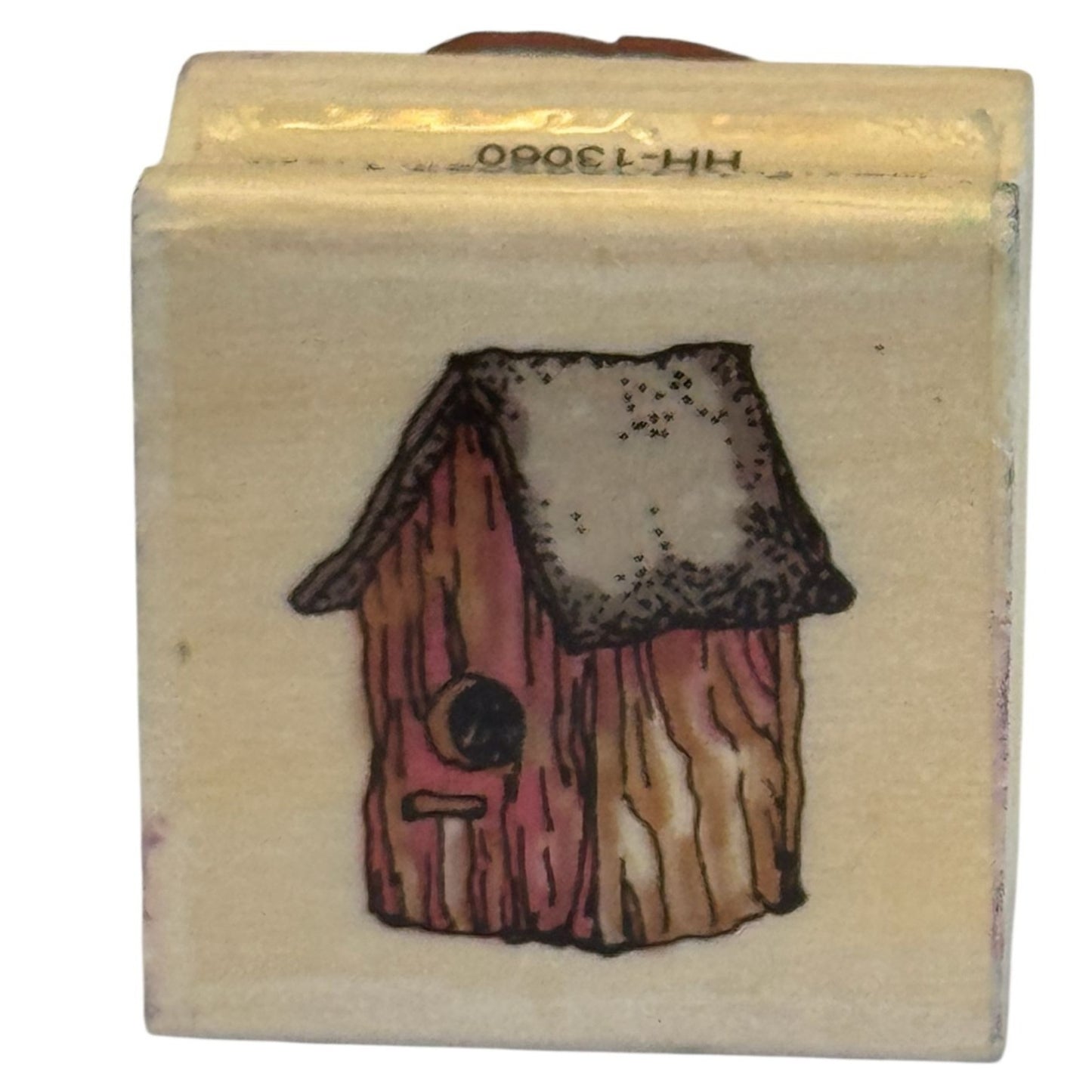Holly Pond Hill Rubber Stamp Small Birdhouse Cardmaking Craft Uptown