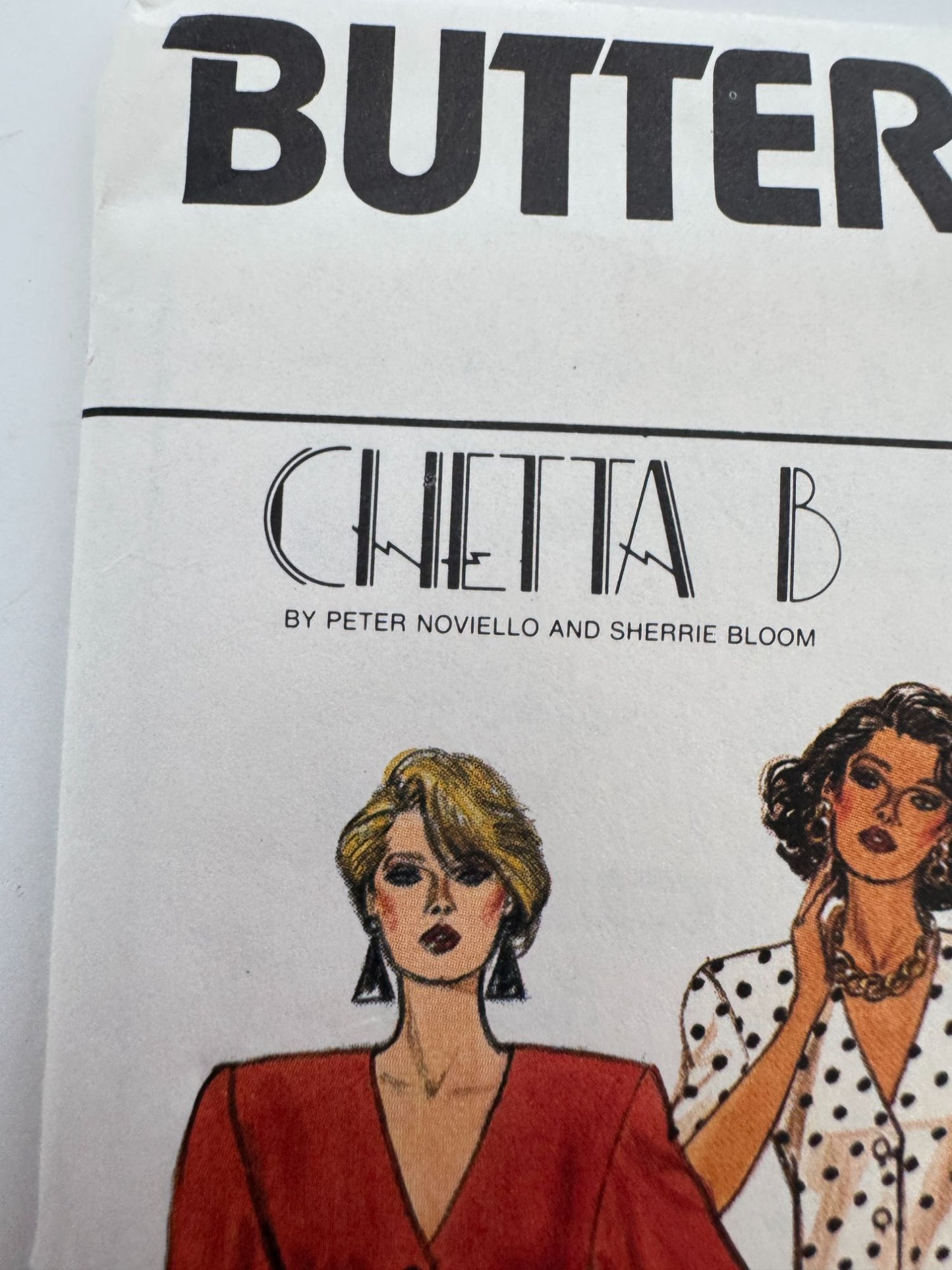 Butterick Sewing Pattern 4067 Misses Dress Structured 1980s Sizes 6-10 Uncut