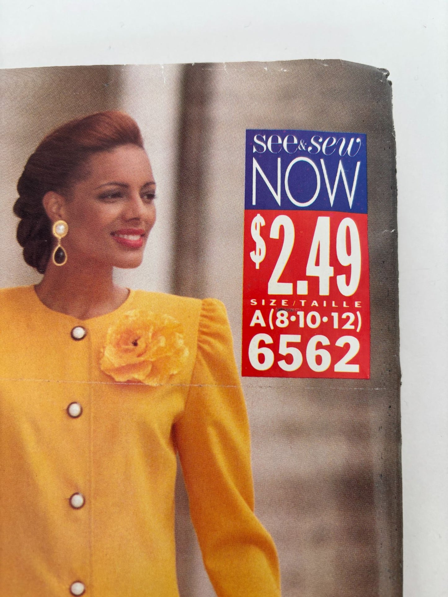 Butterick Sewing Pattern 6562 Misses Tunic and Skirt Easy Work 1990s UC 8 10 12