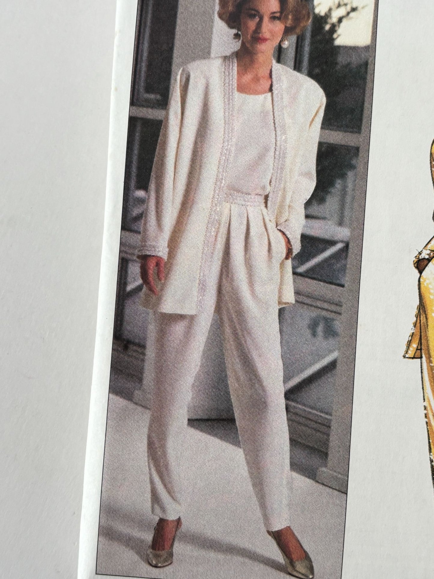 Butterick Sewing Pattern 6276 Evening Jacket Pants 90s Outfit Easy 18 20 22 UC