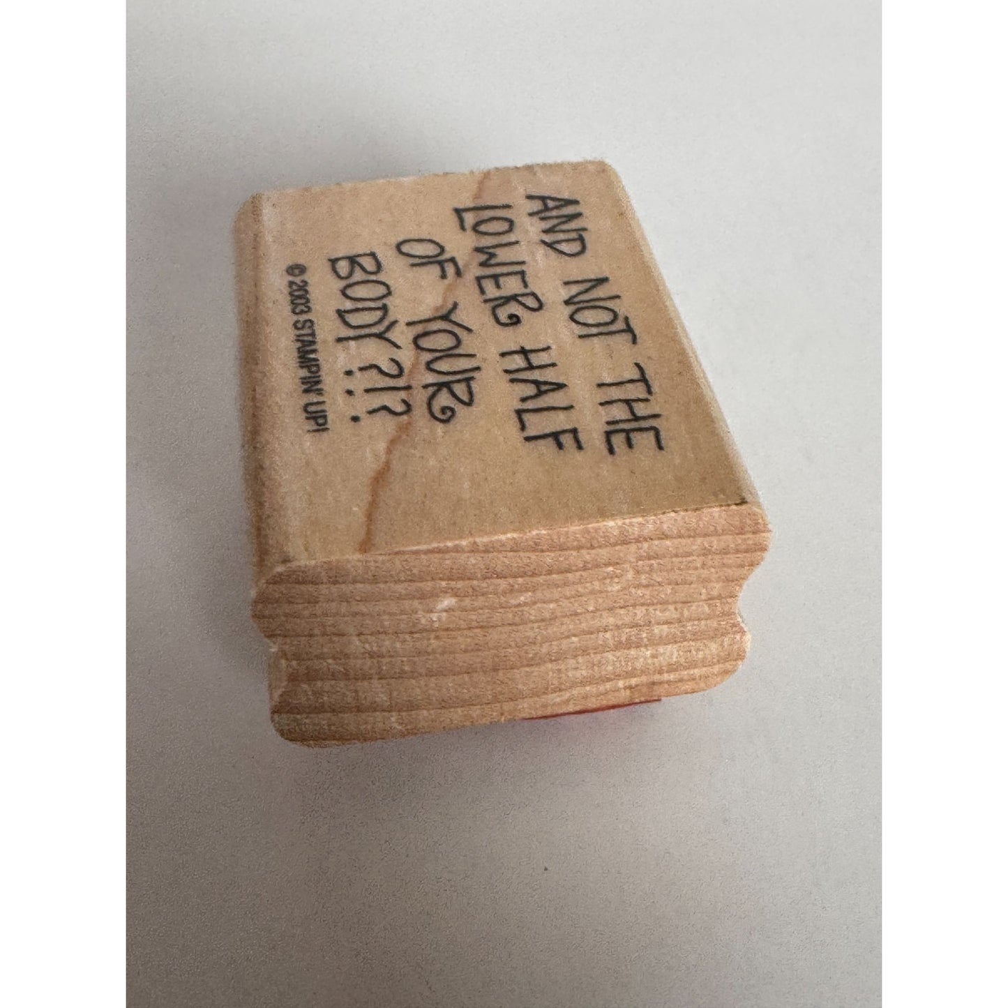Stampin Up Birthday Card Making Words Funny Hippie Pun Funny Humor Sentiment Hip