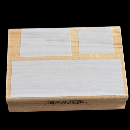 Hero Arts Rubber Stamp Three Irregular Blocks Texture Background Cardmaking Crafts G2622 Abstract