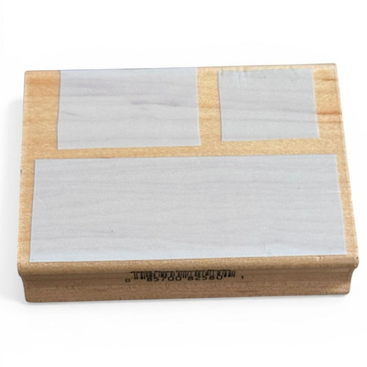 Hero Arts Rubber Stamp Three Irregular Blocks Texture Background Cardmaking Crafts G2622 Abstract