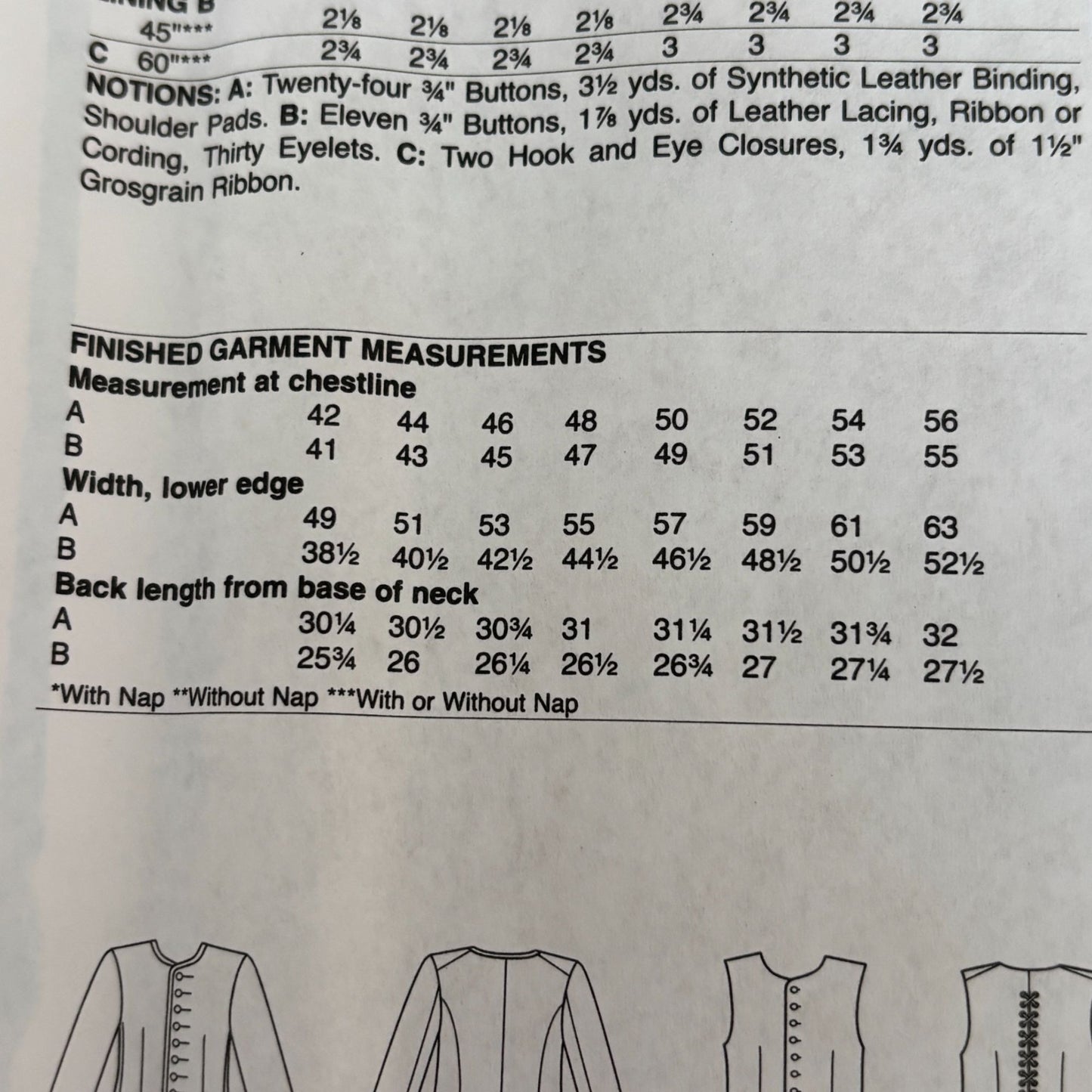 McCalls Sewing Pattern M7736 Outlander Costume Kilt Jacket Scottish Highland Mens 38-44 Uncut Historical