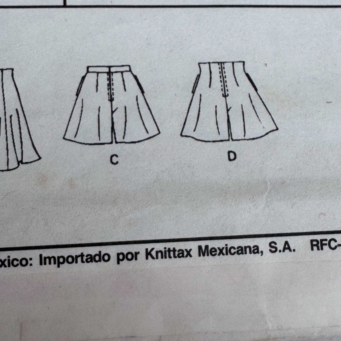 McCalls Sewing Pattern 5470 90s Shorts Pleated Skirt Preppy Summer Size 8 Uncut Sporty