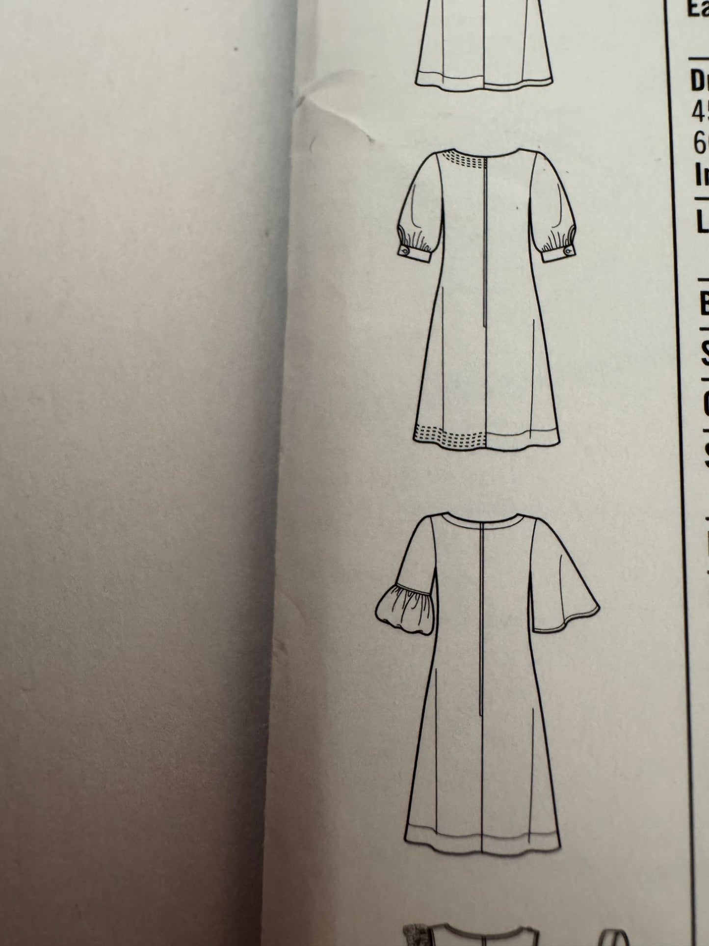 Simplicity Sewing Pattern 2995 Mod Shift Dress Retro Modern Project Runway 4-12