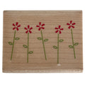 Inkadinkado Rubber Stamp Flower Border Simple Floral Friendship Cardmaking Craft
