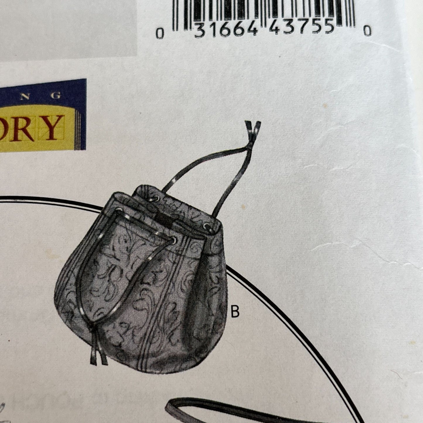 Butterick Sewing Pattern B5580 Medieval Historical Bags Bracers Uncut Cosplay LARP Renaissance Fair